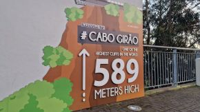 Cabo Girão Schild, Madeira