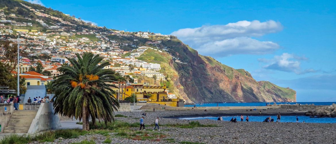 Küste von Madeira bei Funchal