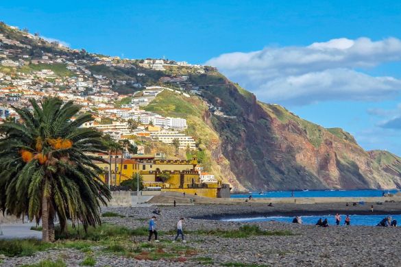 Küste von Madeira bei Funchal