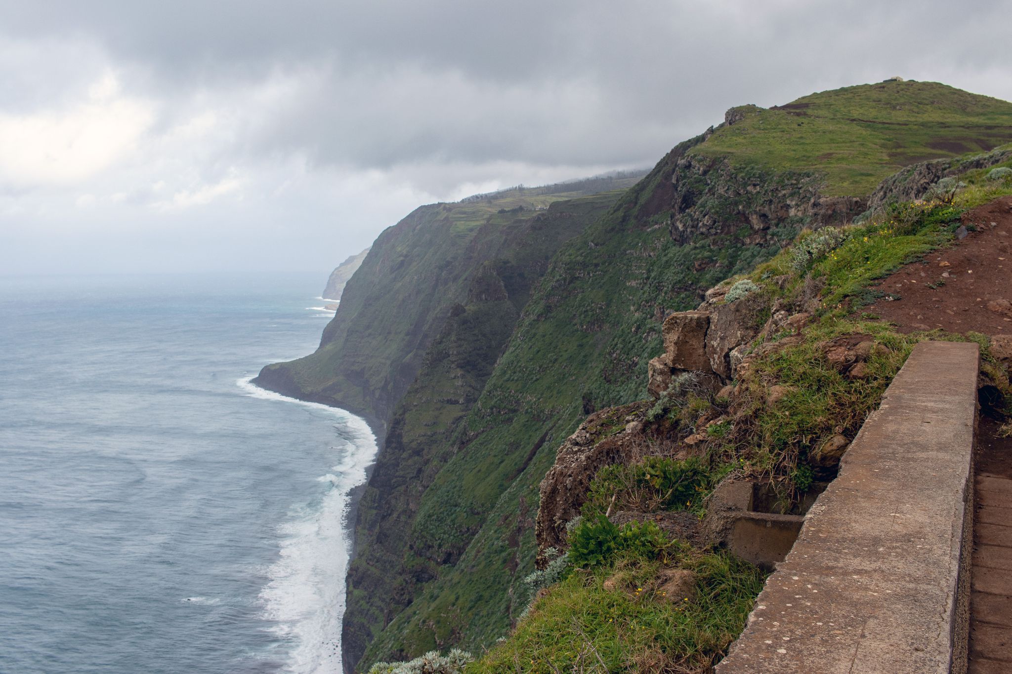 Küstenlinie von Madeira bei Ponta do Pargo