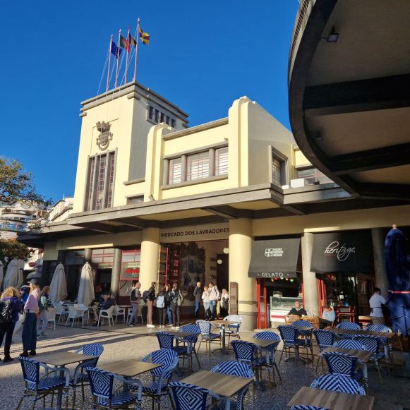 Mercado dos Lavradores, Markthalle in Funchal Mercado dos Lavradores, Markthalle in Funchal