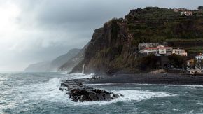 Raue See bei Ponta do Sol, Madeira