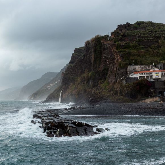 Raue See bei Ponta do Sol, Madeira Raue See bei Ponta do Sol, Madeira