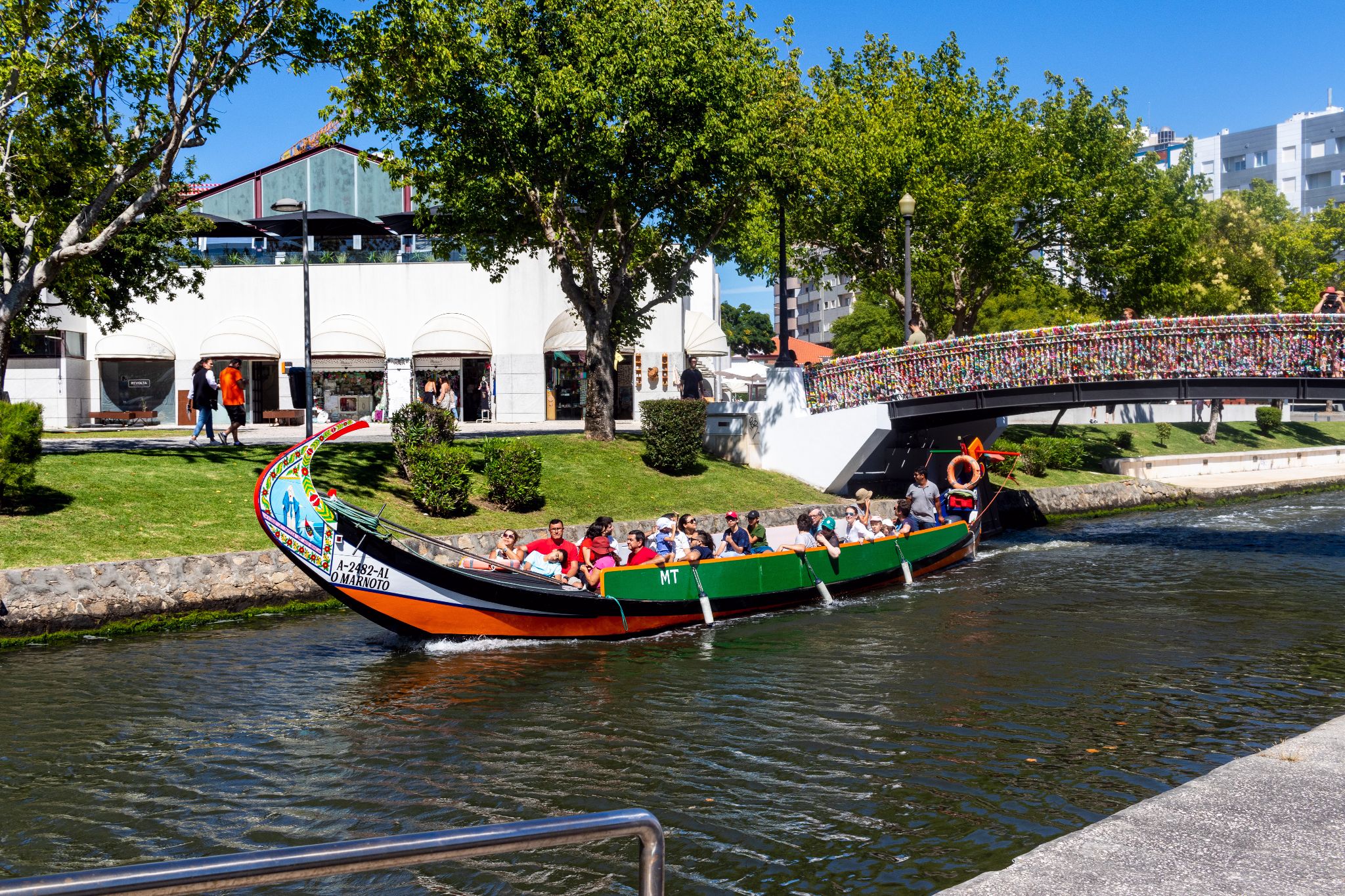Ausflugsgondel O Marnoto in Aveiro, Portugal