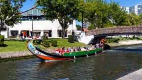Ausflugsgondel O Marnoto in Aveiro, Portugal