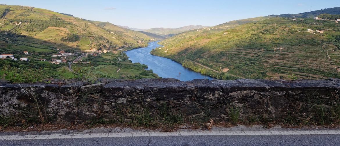 Blick auf den Douro bei Santa Cristina, Portugal