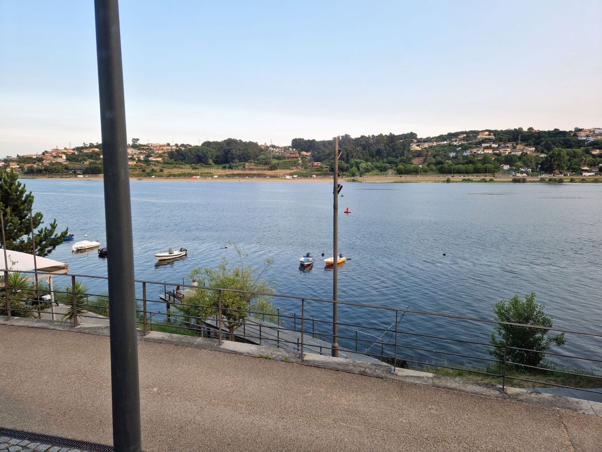 Douro in Valbom von AirBnB aus gesehen