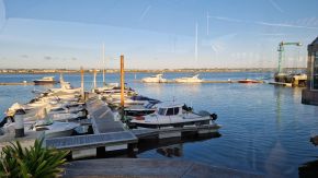 Hafen von Costa Nova, Portugal