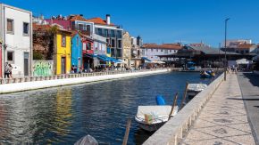 Kanal in Aveiro, Portugal