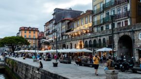 Promenade von Porto, Portugal