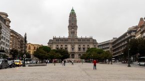 Rathaus von Porto, Portugal