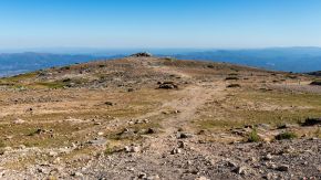 Serra da Estrela vom Torre aus gesehen, Portugal