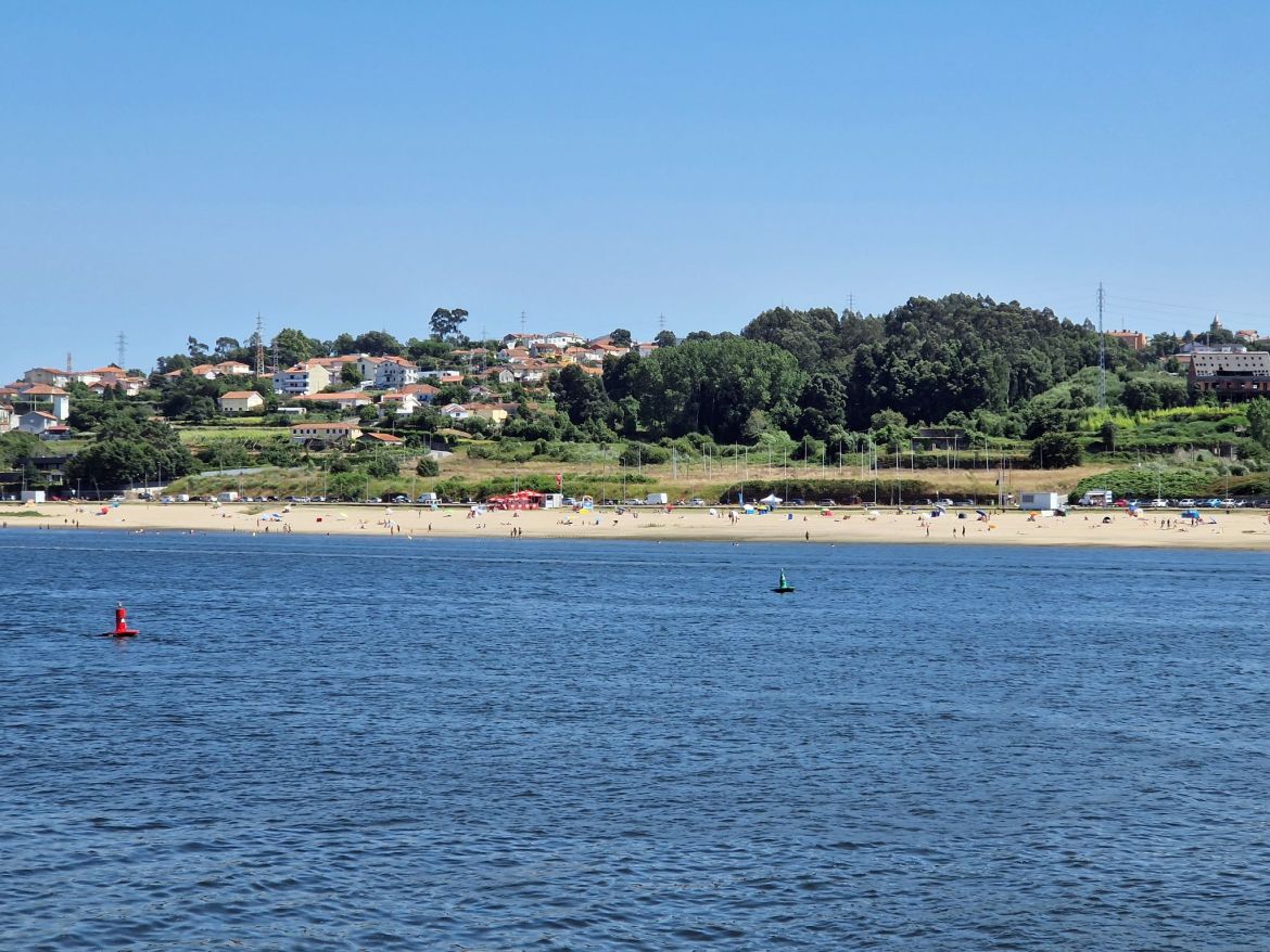 Strand am Douroufer