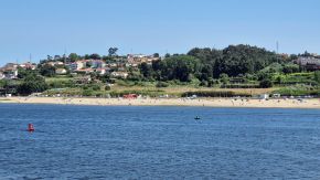 Strand am Douroufer