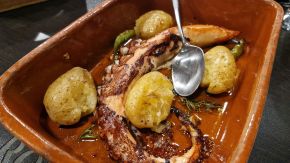 Zarter Oktopus im Restaurante Ciprianus, Portugal