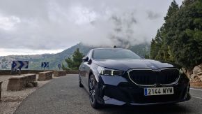 BMW 5er auf der MA-10, Mallorca