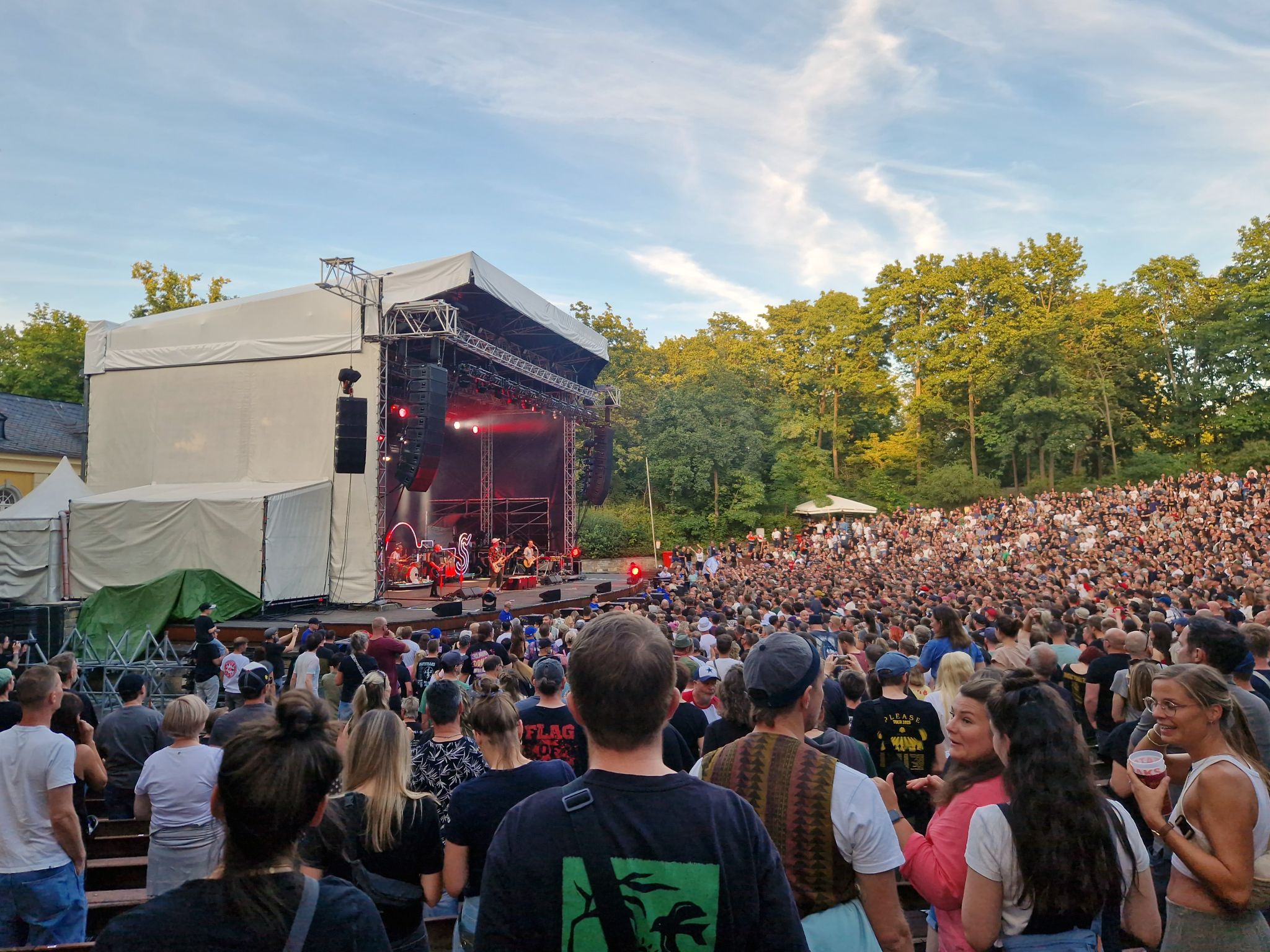 Beatsteaks Konzert in der Jungen Garde Juli 2025, Dresden
