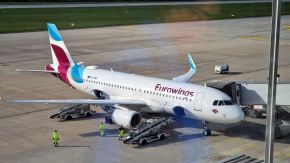 Eurowings 9H-WED am DRS im Mai 2025