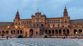 Hauptgebäude Plaza de España, Sevilla