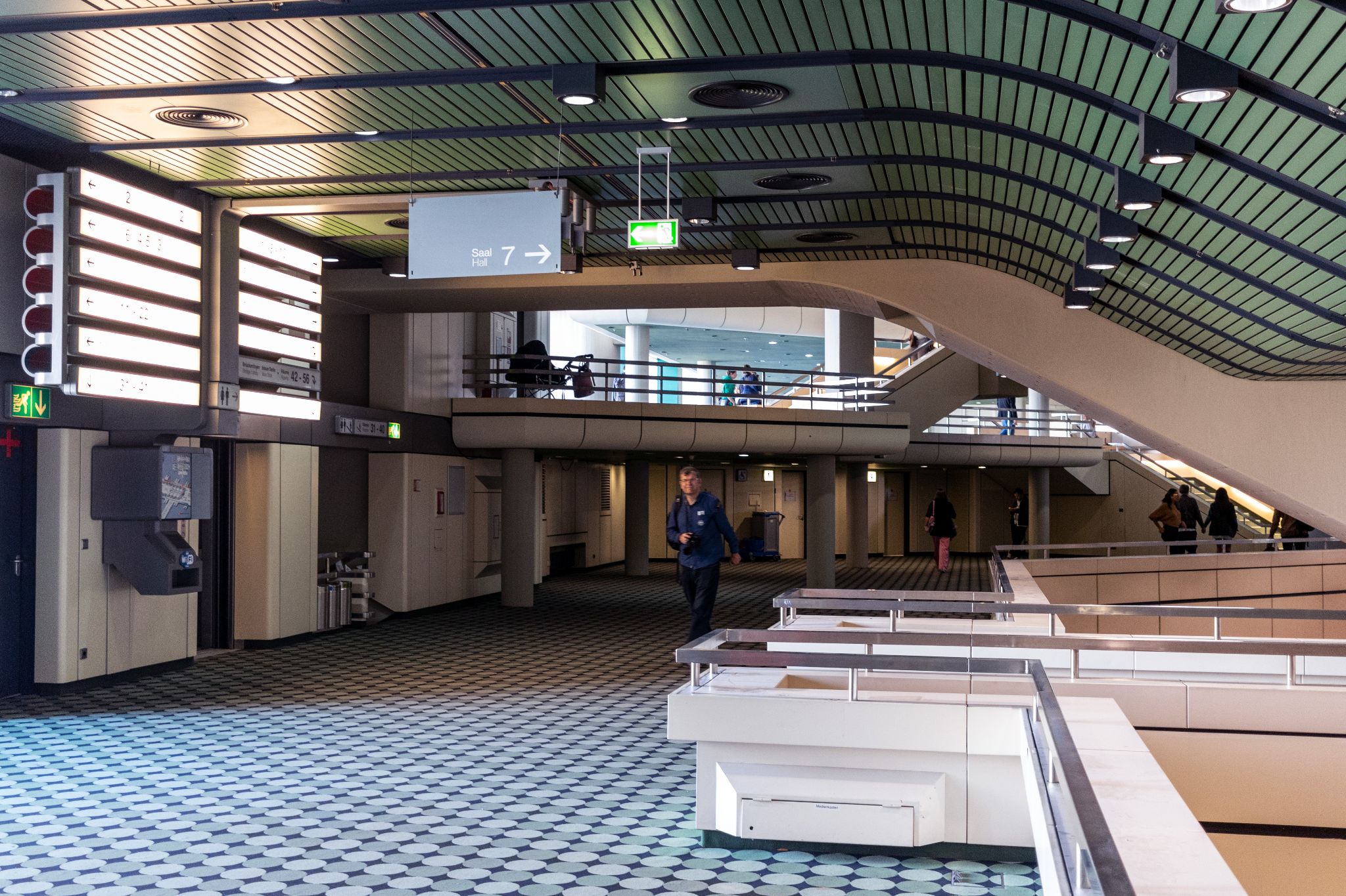 Innenraum ICC vor Saal 7, Berlin