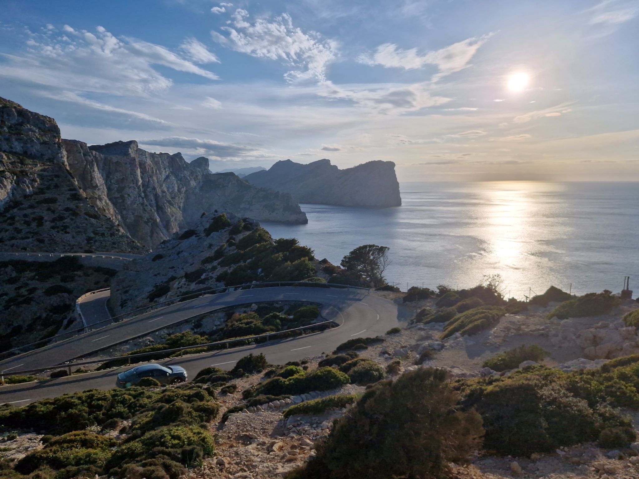 Küste von Mallorca vom Cap Formentor aus gesehen