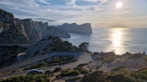 Küste von Mallorca vom Cap Formentor aus gesehen
