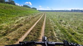 Mit eBike in der Elbeflutrinne, Dresden