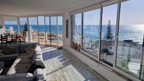 Panorama-Meerblick aus dem Penthouse, Luz, Lagos