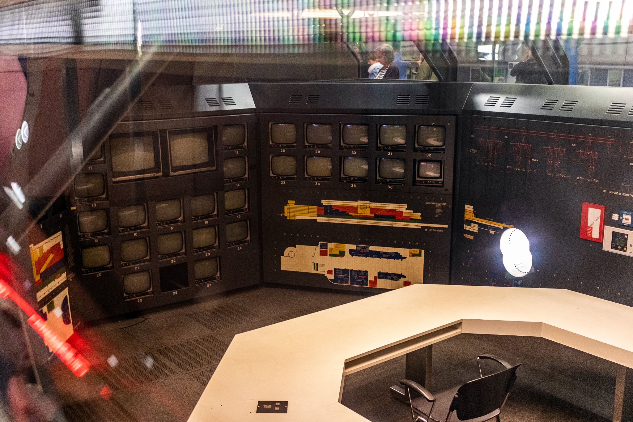 Überwachungszentrale im ICC Berlin