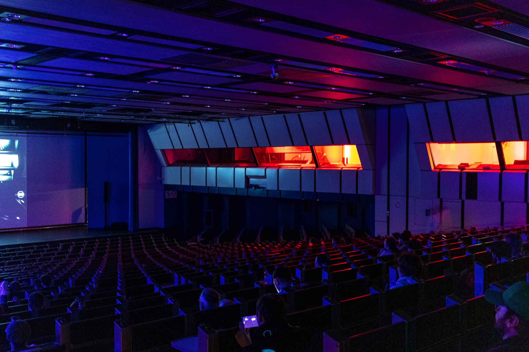 Vorführung in kleinem Saal im ICC, Berlin