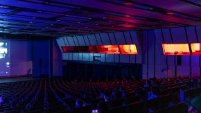 Vorführung in kleinem Saal im ICC, Berlin