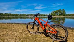 eBike am Niederen Großteich, Bärnsdorf