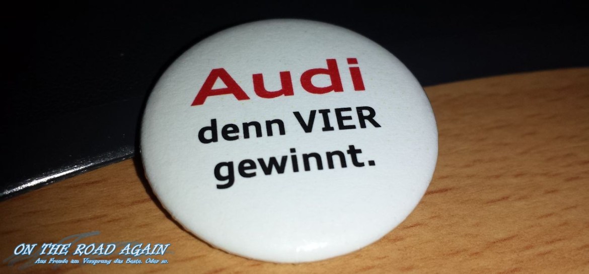 Audi VIER gewinnt Button