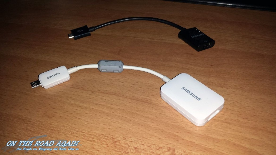 Samsung USB Host und HDMI Adapter