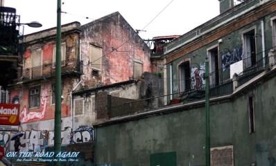 Halbintakte Ruinen in Garca, Lissabon