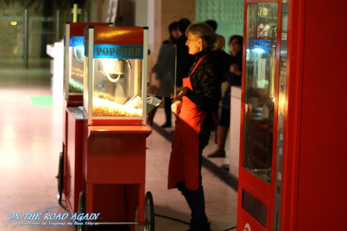 Popcorn in der U-Bahn von Lissabon
