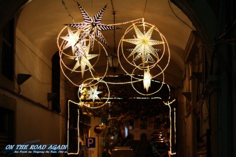 Weihnachtsdeko in Lissabon