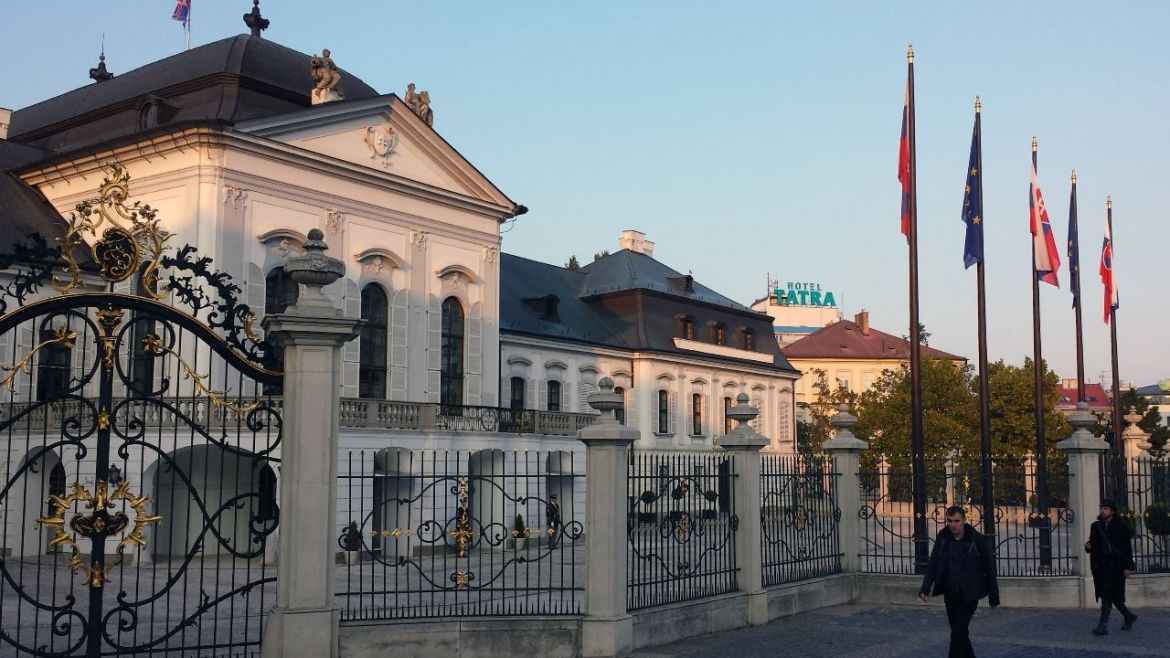 Präsidentenpalat Palais Grassalkovich in Bratislava