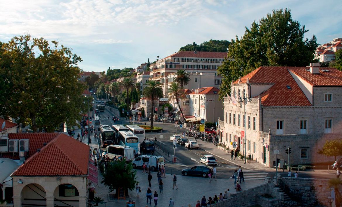 Vorstadt von Dubrovnik