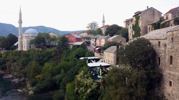 historische, mittelalterliche Altstadt von Mostar (1)