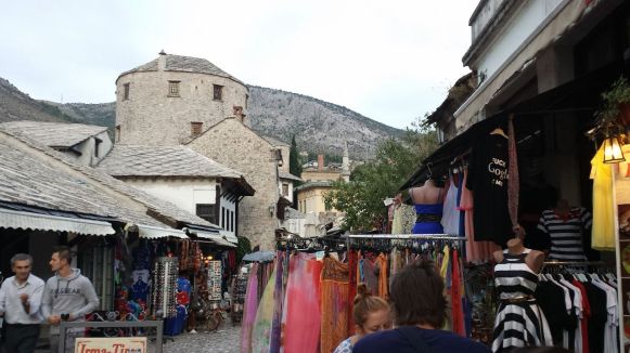 historische, mittelalterliche Altstadt von Mostar (5)