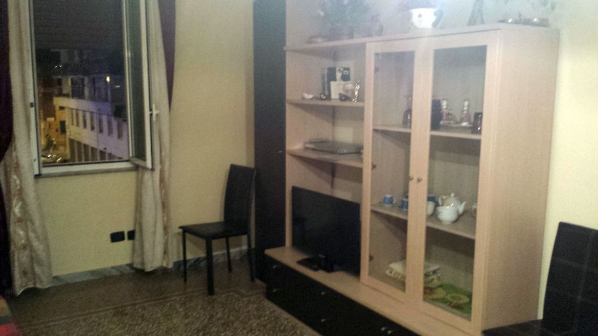 Ferienwohnung Rom Wohnzimmer