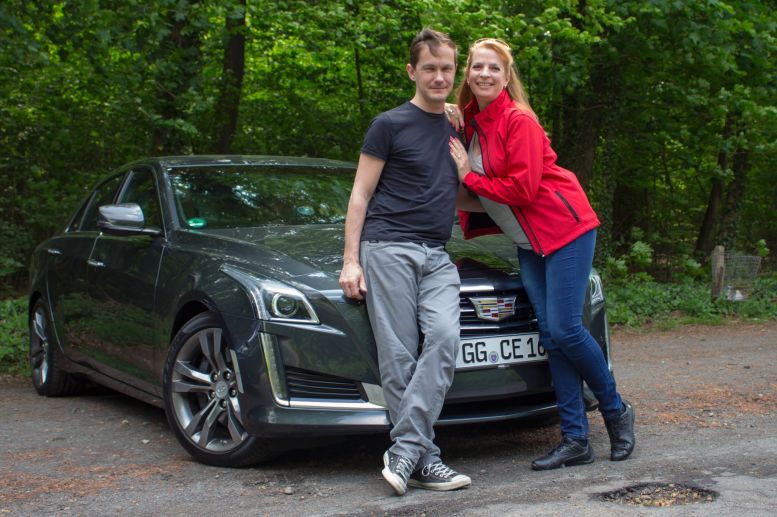 Team Auto-Diva - Nicole und Bernhard mit Cadillac CTS 2.0T