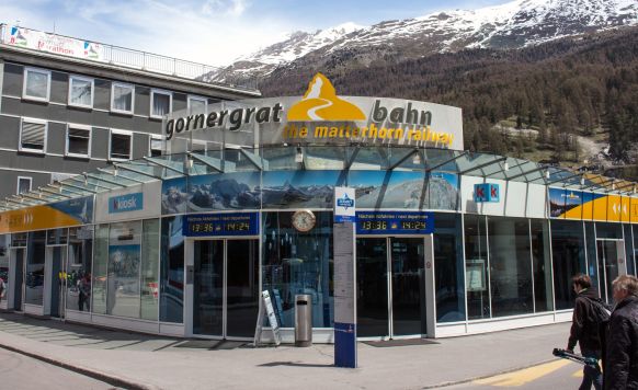 Gornergratbahn Terminal in Zermatt