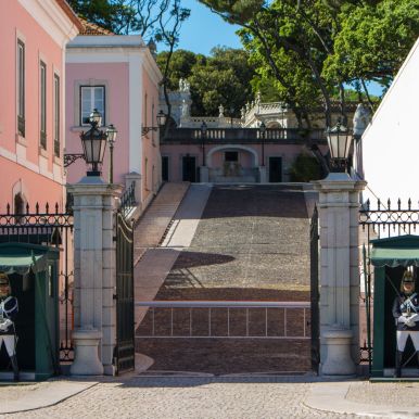 Eingang zum Palácio Nacional de Belém