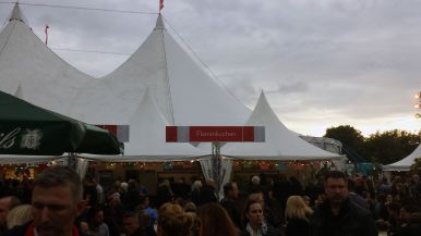 Flammkuchen beim Zeltfestival Ruhr