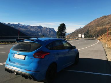 Ford Focus RS am Timmelsjoch