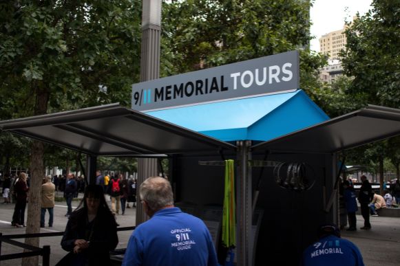 9 11 Memorial Booth World Trade Center New York City
