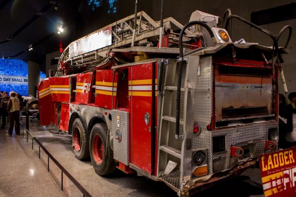 Ladder 3 Fire Engine NYFD 9 11 Museum World Trade Center