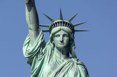 Statue of Liberty Gesicht